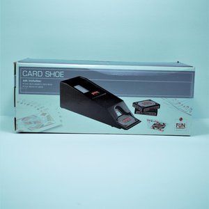 Card Shoe Black Dealer Shoe Casino Poker